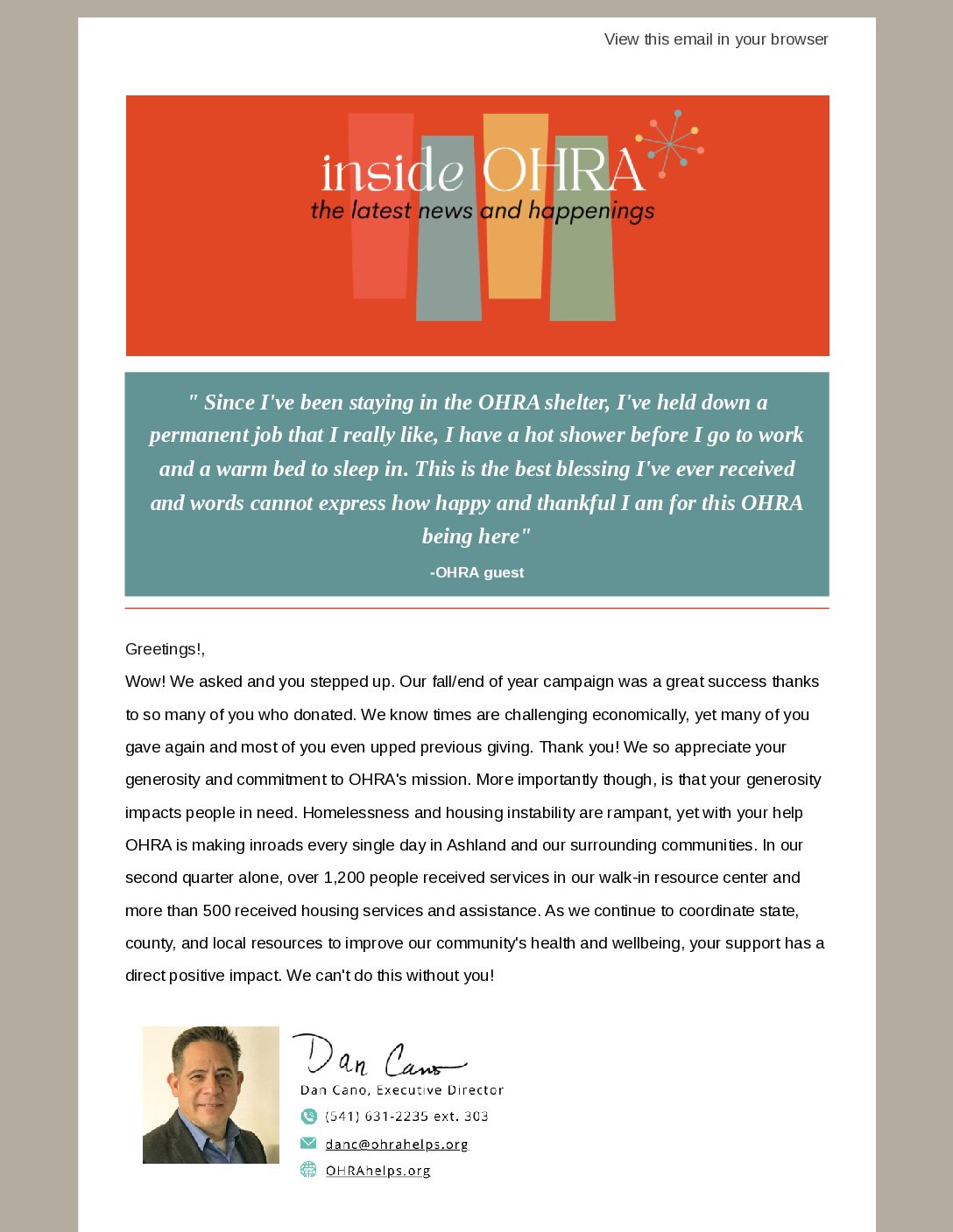 Winter 2022 Newsletter