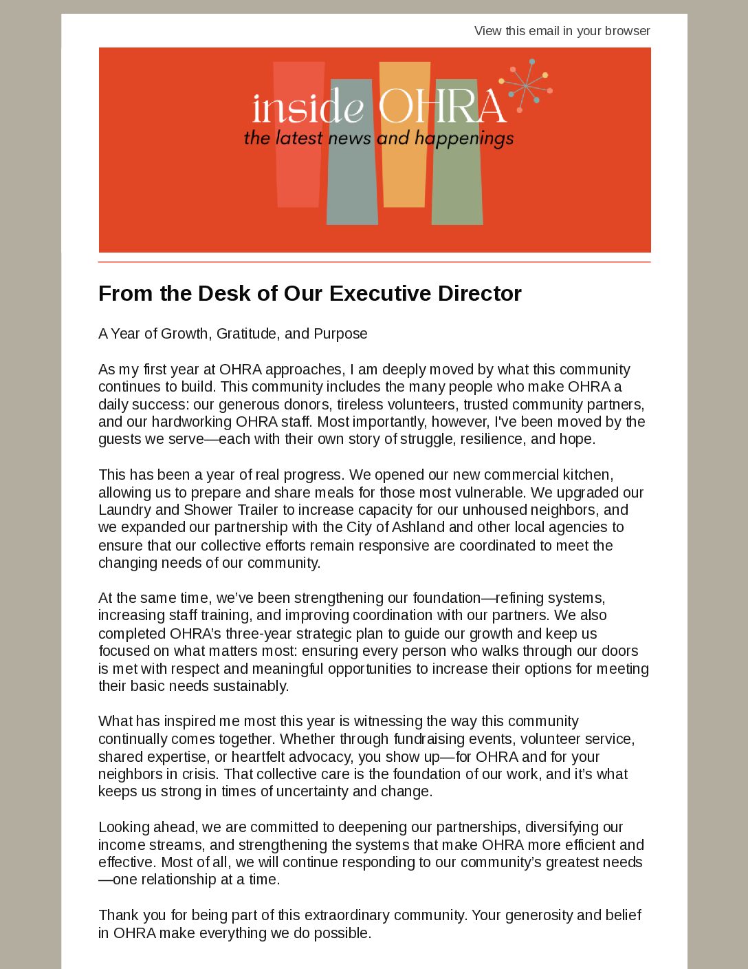 Winter 2022 Newsletter