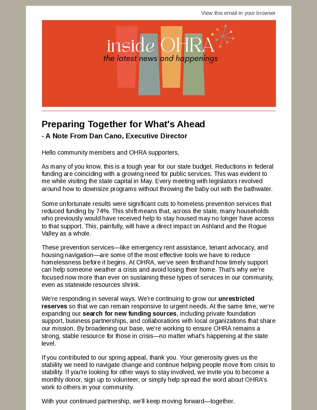 Winter 2022 Newsletter